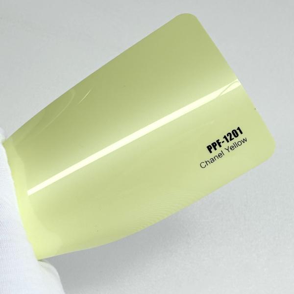 Hydrophobic Yellow 60in x 50ft Car Matte Paint Protection Film for Vehicle Wrap