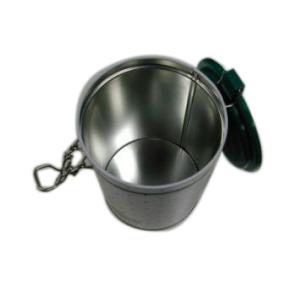 Coffee Round Tin Containers With Lids , Airtight Tea Box Environmental