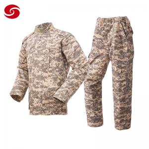China Saudi Arabia Digital Nylon and Cotton Military Police Uniform Camouflage ACU Uniform on sale