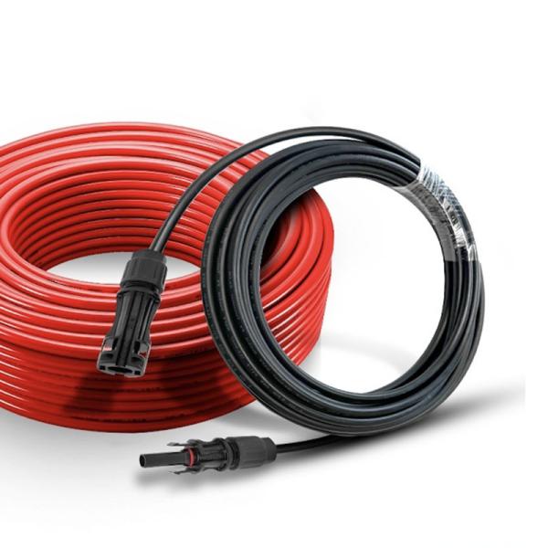 Eco-Friendly Hybrid Solar PV System Cable with DC1.8KV Rated Voltage and 100m