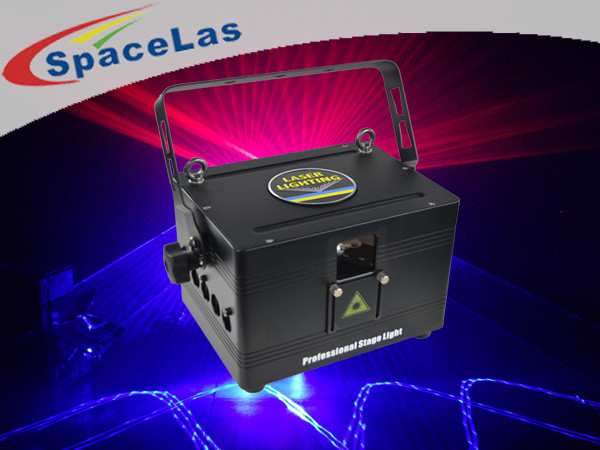 Graphic Laser Light Stage Laser Projector RGB Full Color For Wedding Shows /