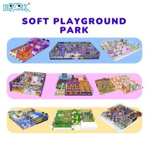 Customized New Design Soft Entertainment Park Indoor Playground For Pre-school