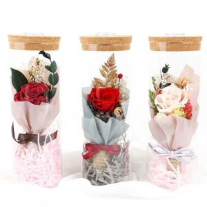 Preserved Babysbreath Wish In A Bottle Gift With Beautiful Appearance