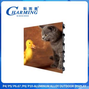 China P4 Led Screen IP65 Waterproof Level Full Color Led Cabinet Use For Outdoor Advertising Signs on sale