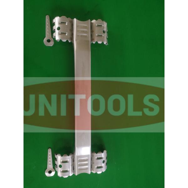 Flat Stainless Steel ESP Cable Protectors 4-1/2 Stamping Type For Intelligent Wells