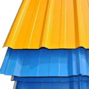Cheap Ppgi Corrugated Metal Roofing Sheet Prepainted Galvanized Steel  0.8mm 1250mm for sale
