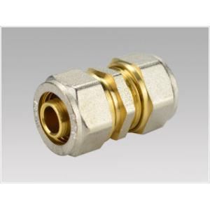 compression brass fitting equal straight for PEX-AL-PEX