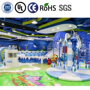 Custom High Capacity Indoor Playground with OEM/ODM Support and Multiple Frame