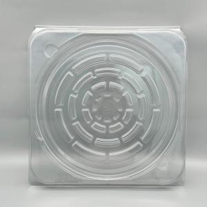 12 Inch Stackable Silicon Wafer Box Clear PS Material Rectangular With SGS