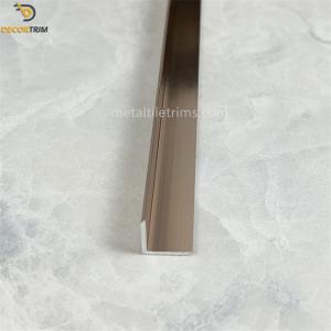 Tile Corner Guard Wall Corner Protector Strips Coffee Color 2.5 Meters Length