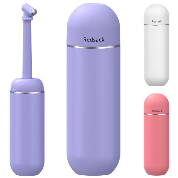 Quality Compact White Portable Bidet With 380ML Water Capacity 7.5KG Lightweight ABS EVA PP wholesale