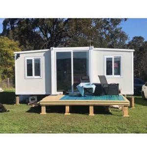 Prefabricated Luxury Living Expandable Container House Steel Structure Frame