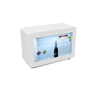 Cheap 19in Transparent LCD Video Showcase 20W For Watch Stores for sale