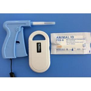 Cheap 1.4*8mm IP67 ISO Transponder Microchip With Reusable Injection Applicator for sale