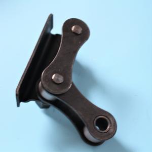 Textile Finishing Machine Spares Bruckner Stenter Chain Link Black Color Steel