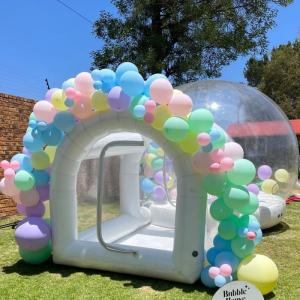 Inflatable Party Bubble House For Renting Geodesic Dome Tent For Outdoor Camping