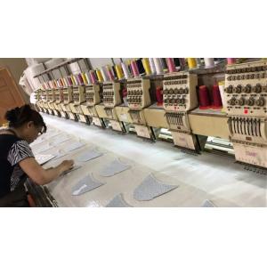 50Hz 9 Needle 12 Head Used SWF Embroidery Machine Eco Friendly