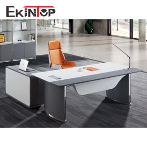 Modern Executive Computer Table , Office Furniture Writing Desk 2400x2055x750mm