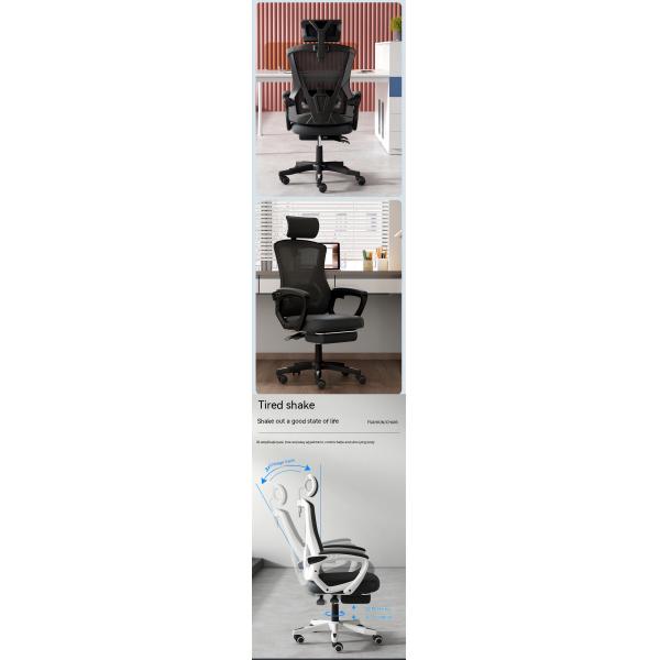 Home Office Gaming and Learning Reclining Computer Chair with Adjustable 3D Armrests