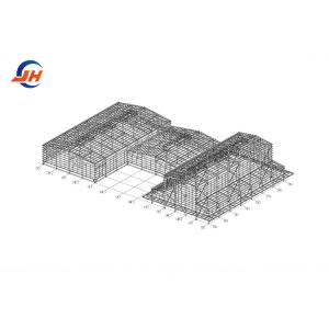 Steel Metal Frame Structure Storage Building Prefabricated Warehouse Portable