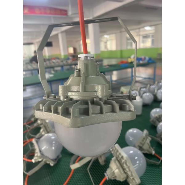 Indoor/Outdoor Explosion Proof LED Lighting Anodizing Coating 6000K Color