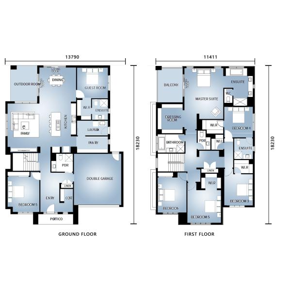 Prefabricated Villas Prefab Steel Frame Villa Light Gauge Steel Frame Luxury Designer
