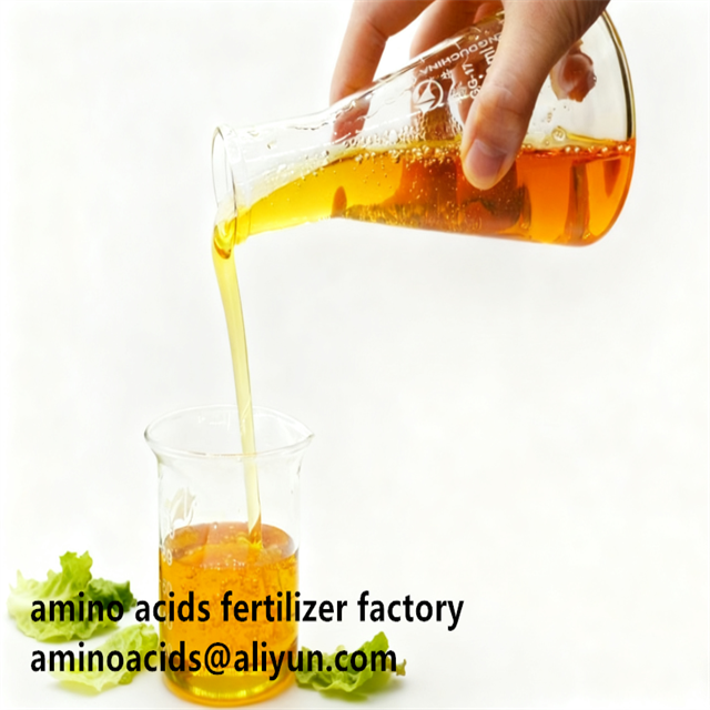 80% Concentration Amino Acid Liquid Fertilizer with High Purity and Quick