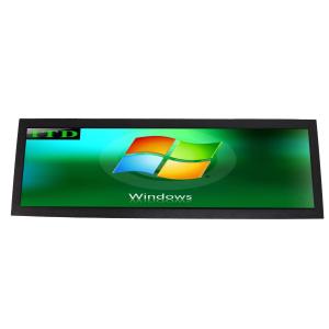 28 inch resized ultra wide bar type stretched LCD Android PC with anti-vibration