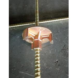 Galvanized 17mm Scaffolding Tie Rod 200kN Tensile Strength