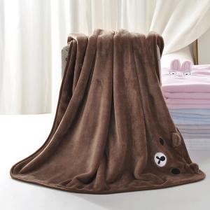 Light 30x40 Fleece Stroller Blanket Cozy Breathable Soft Plush Throw Blanket