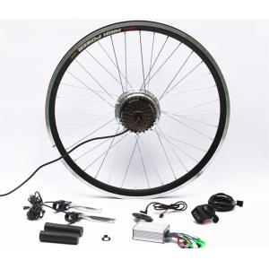 Buy cheap 7 Speed Rear Wheel Electric Bike Hub Motor Conversion Kit With Batteries from wholesalers