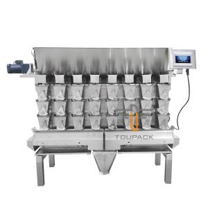 High Accuracy TOUPACK 60P/M Pickle Packaging Machine 8 Head