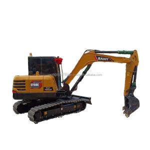 Cheap 36kw Power Used Sany SY60C Excavator with Good Performance and Excellent Condition for sale