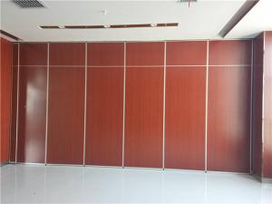 Office Folding Sound Proof Partitions / Movable Foldable Wall Partition System