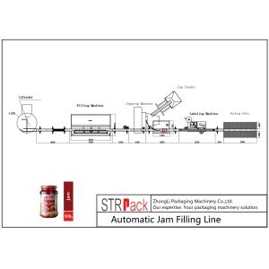 Stable Lotion / Thick Liquid Filling And Capping Machine 50 - 1000ml Filling