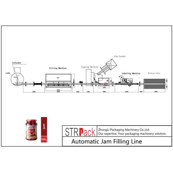 Stable Lotion / Thick Liquid Filling And Capping Machine 50 - 1000ml Filling