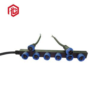 M15 Nylon F Type Multi Pin Connectors Waterproof IP67 IP68 For Street Lighting