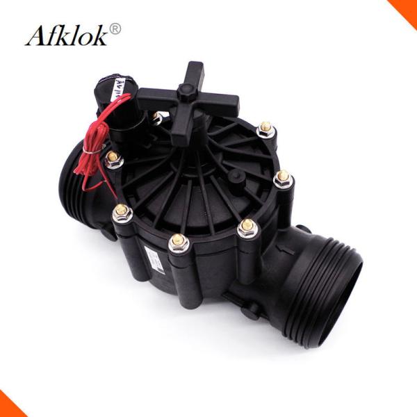Quality High Flow Irrigation Solenoid Valve 1.0 Mpa 3" DC 24V Water Proof Sealing Coil wholesale