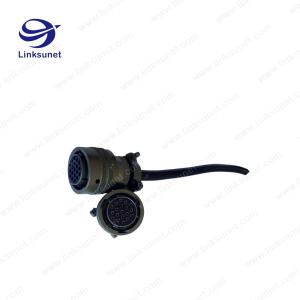 Industrial Robot Power High Flex Circular Connector Cable Assembly PT06A - 14 -