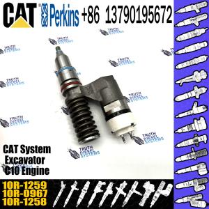 10R-1258 10R-1259 common rail excavator fuel injector for CAT C10 C12 engine