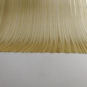 0.6mm Metal Mesh Laminated Glass , Copper Mesh Glass UV / Weather Resistant