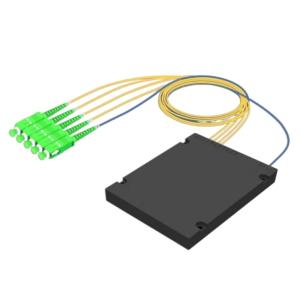 Mini Tube/ABS Box/Plug-in PLC Splitter 1x4 1x8 SC APC for Fiber Optic FTTH and 3