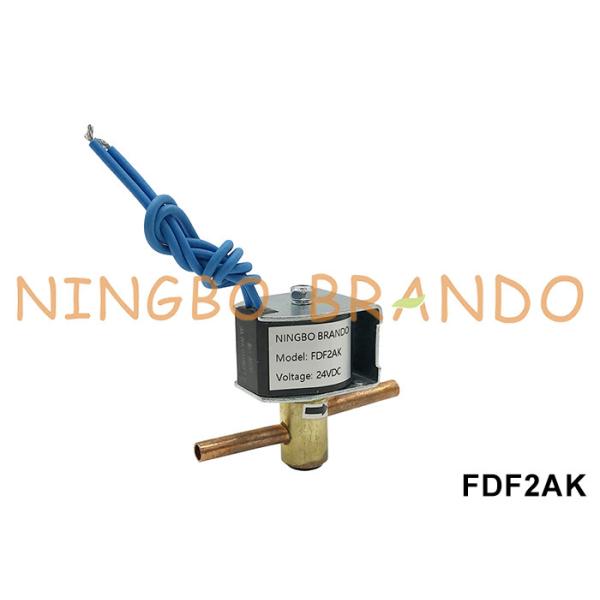 Quality FDF2AK01 Sanhua Type Refrigeration Solenoid Valve Normally Open 24V 110V 220V wholesale