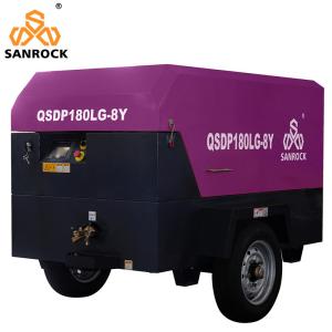 China Mining Diesel Screw Air Compressor Portable Industrial Rotary Screw Type Air Compressor on sale