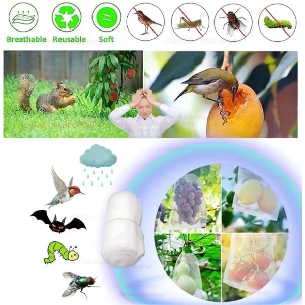 Waterproof Plant Protection Bag To Protect Grapes Vegetable Practical