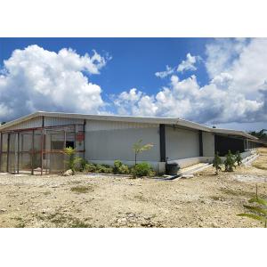 Poultry House Steel Structure Building with Glass Wool Insulation