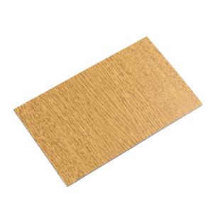 Various Colors Wooden Aluminum Composite Panel with Sound Insulation