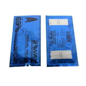 Cheap Customized Aluminum Foil Plastic Cigar Bag with Zipper for sale