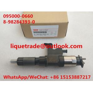 China DENSO fuel injector 095000-0660 for ISUZU 4HK1, 6HK1 8982843930, 8-98284393-0, 8982843931 on sale