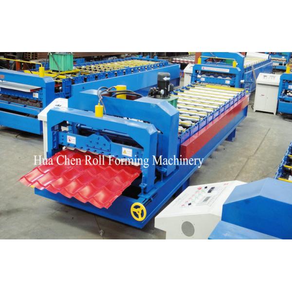 Quality Wall Panel / Glazed Tile Roll Forming Machine , Auto Cold Roll Forming Equipment wholesale